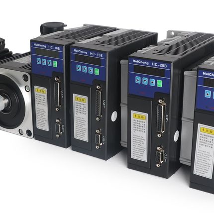 HCg60ST-M01330C交流伺服电机0.4Kw,1.3Nm轴径14和HC-15B驱动器