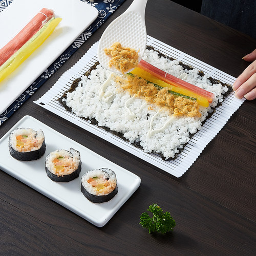 好货家用寿司卷帘子DIY寿司模具紫菜包饭不粘饭团做海苔寿司竹帘