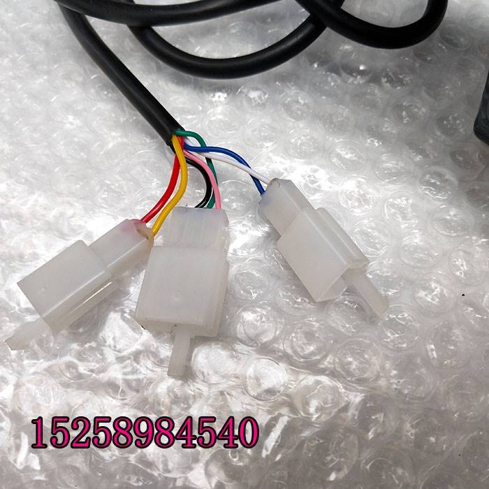电动车36V48V电子门锁液晶屏带电量显示加速器速度码表里程调速转