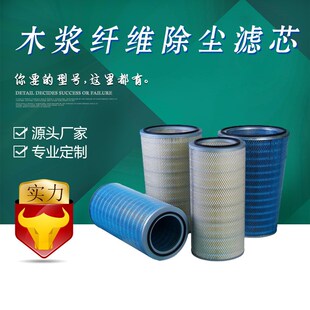 除尘滤芯 P191672蓝色木浆纤维 折叠式 除尘滤筒 P191675
