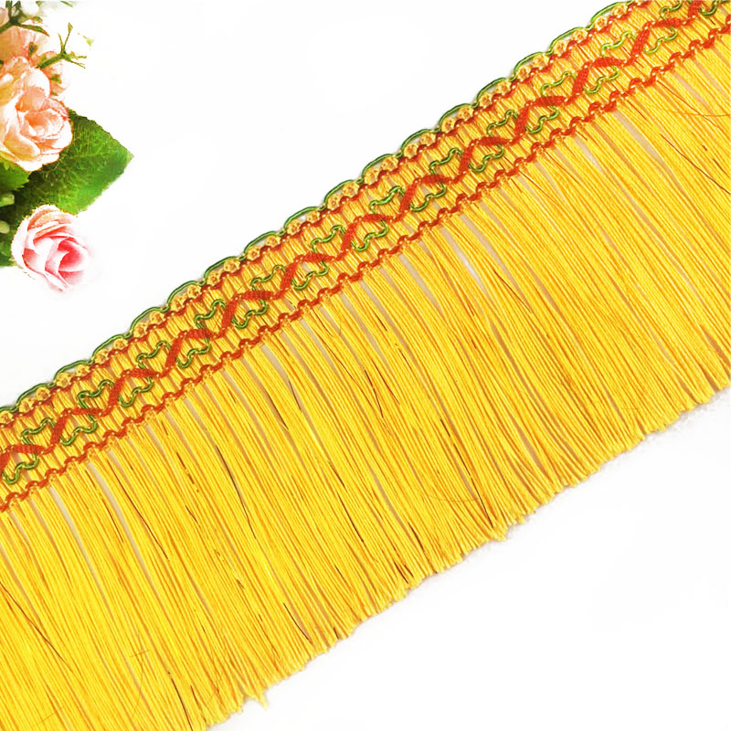 10厘米民族风货车龙须穗子手绢台布流苏灯笼辅料配件窗帘花边