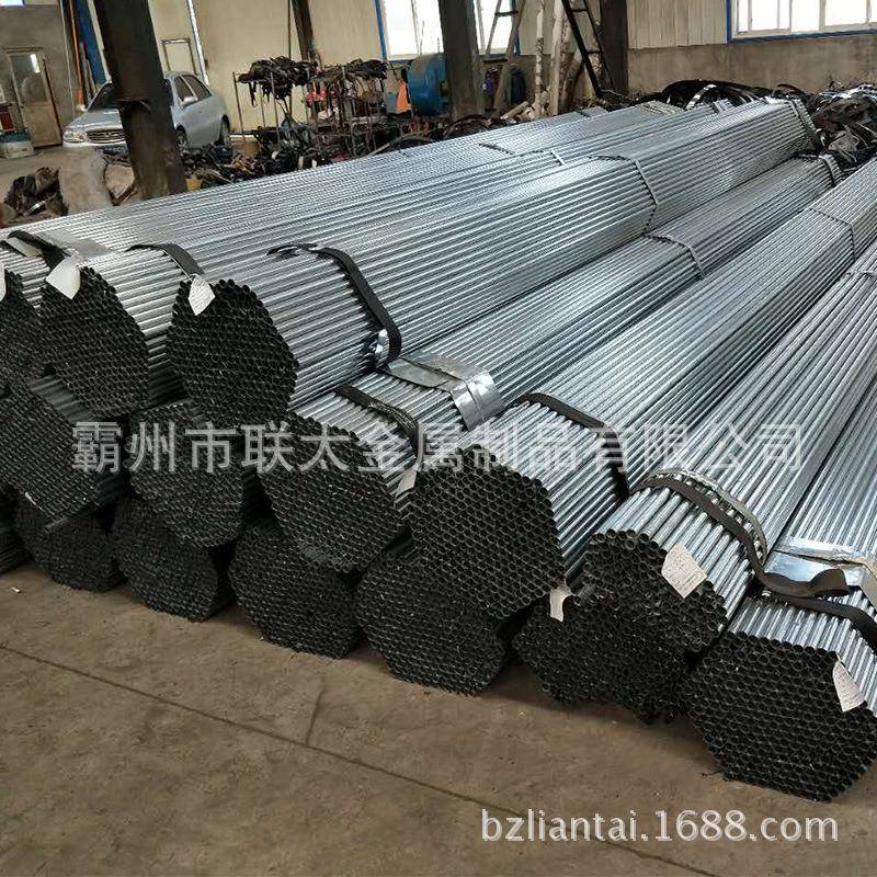 蔬菜大棚空心拱棚骨架热镀锌管不锈钢管不锈钢圆管家具管