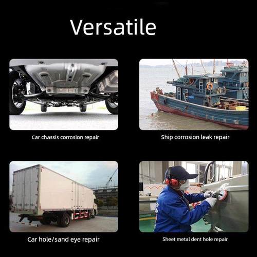 强力脚轮胶金属修补剂不锈钢铁水泥工业修补胶船用散热器砂孔堵漏