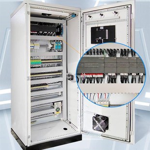 精选PLC控制柜自控箱污水处理恒压供水柜泵站闸门变频柜电柜箱配