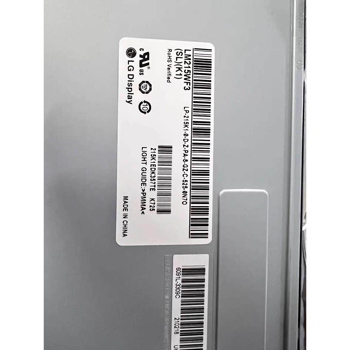 原装 LM215WF3-SLS1/LM215WF3-SLC1/SLD1/SLN1/SLK1 液晶显示屏幕