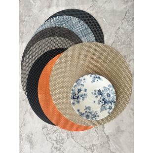 酒店餐厅西方餐垫 家庭隔热垫 托 Pack欧洲圆形餐垫 采购产品2