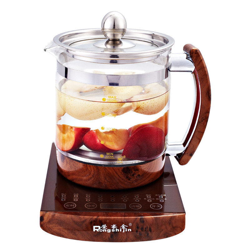 荣事金养生壶加厚玻璃全自动多功能家用2L升大容量养身煎药煮茶器