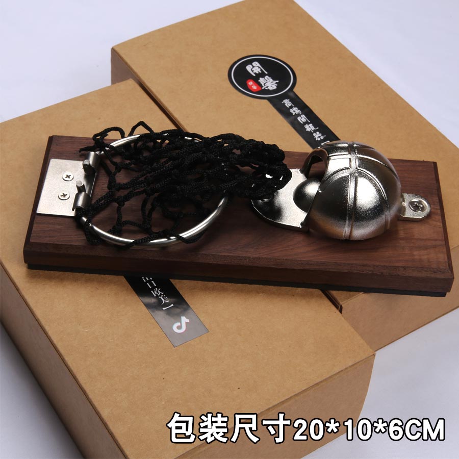 现货网红篮球壁挂式啤酒起子软磁铁冰箱贴开瓶器精酿篮筐接瓶盖瓶
