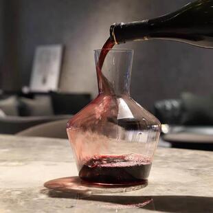 水晶玻璃zalto平替家用轻奢红酒醒酒器 个性创意欧式葡萄酒分酒器