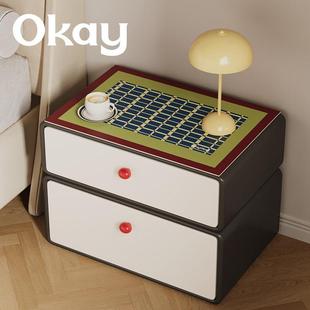 OKAY摩登格调床头柜垫防尘耐脏卧室台面保护垫皮革防水防烫盖布垫