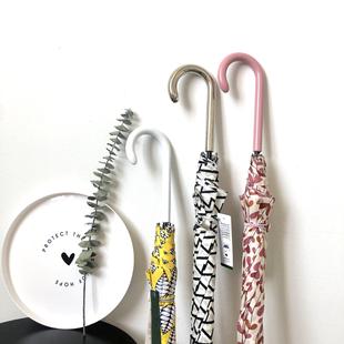 日系长柄雨伞超好看ins风格 伞自动直杆伞女士加大防雨伞双人伞男