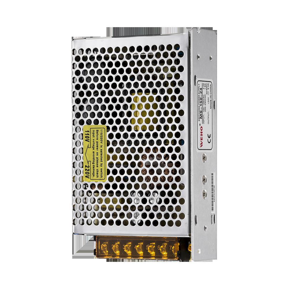 伟豪LED开关电源MS-150W-12V/24V36V监控灯带条变压器交流AC转DC