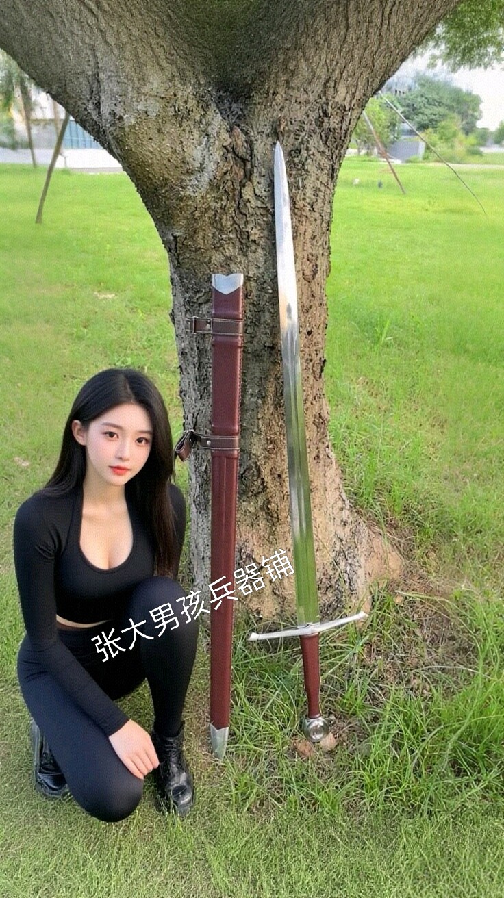 双11特惠！神罗之鹰手半剑，欧洲剑西洋剑中世纪天国拯救，未开刃