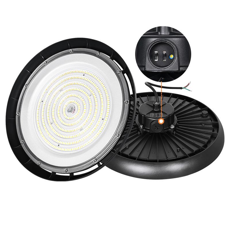 150lm/w高光效飞碟工矿灯3cct三色拨码调光ufo高湾工业led照明灯