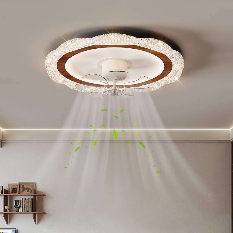 全光谱卧室风扇灯轻奢风扇灯高级感主卧电扇灯摇头餐厅风扇吸顶灯,3C数码配件,USB灯,淘宝优惠券,粉丝福利购,淘宝优惠卷