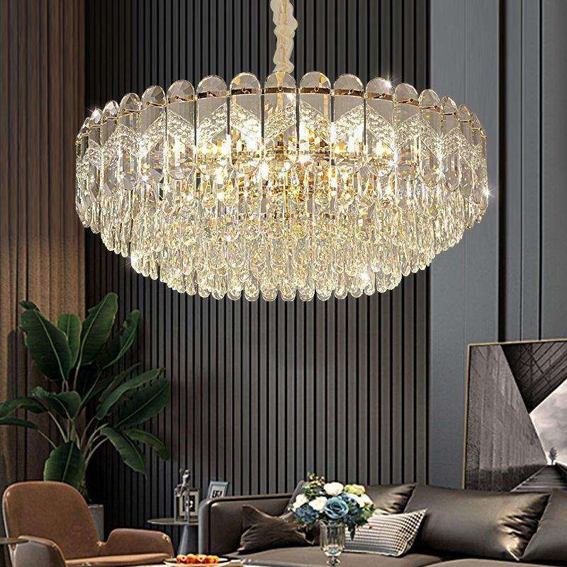 益菲水晶吊灯轻奢高级感客厅灯简约现代餐厅灯网红卧室灯2023新款,3C数码配件,USB灯,淘宝优惠券,粉丝福利购,淘宝优惠卷