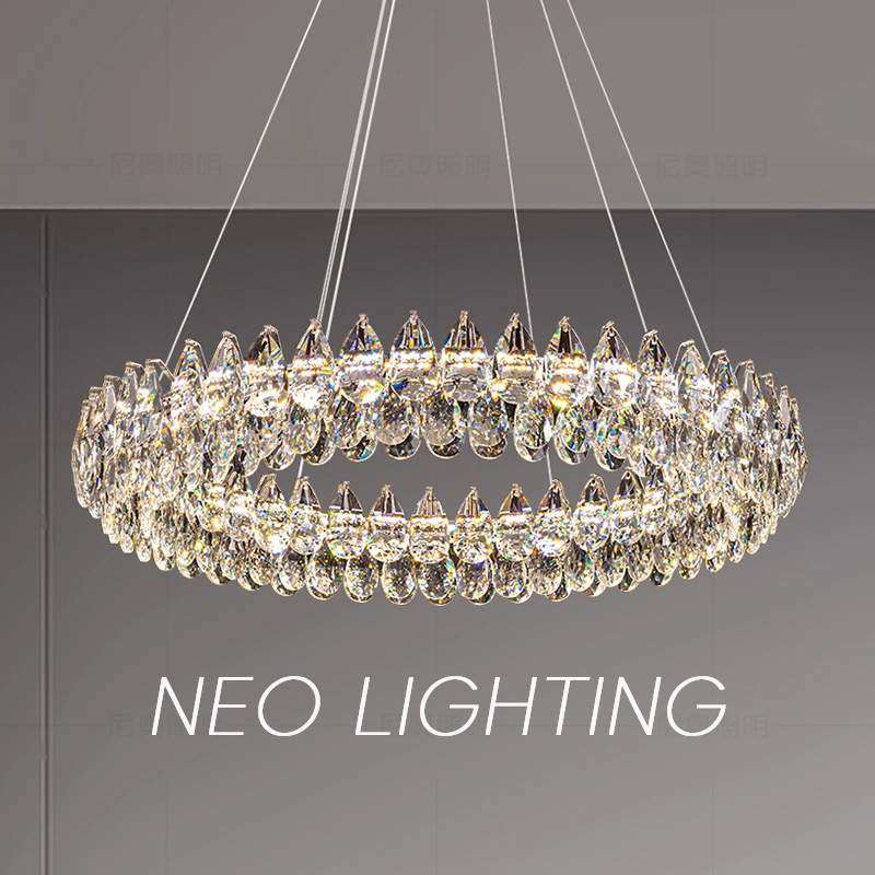 实力工厂轻奢客厅吊灯水晶灯餐厅卧室广东中山灯具高级感法式吊灯,3C数码配件,USB灯,淘宝优惠券,粉丝福利购,淘宝优惠卷