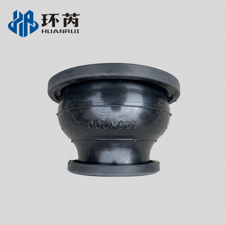 大小头法兰式橡胶软接头可曲挠变径管道膨胀节同心异径橡胶软连接