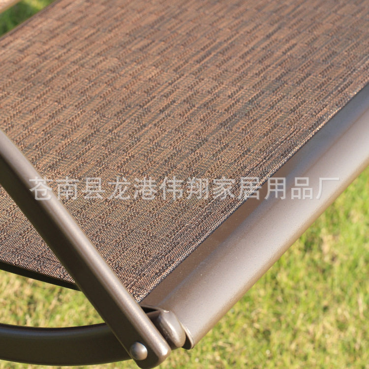 尚层豪华户外双人秋千 铸铝特斯林吊椅 庭院遮阳休闲秋千厂家直销