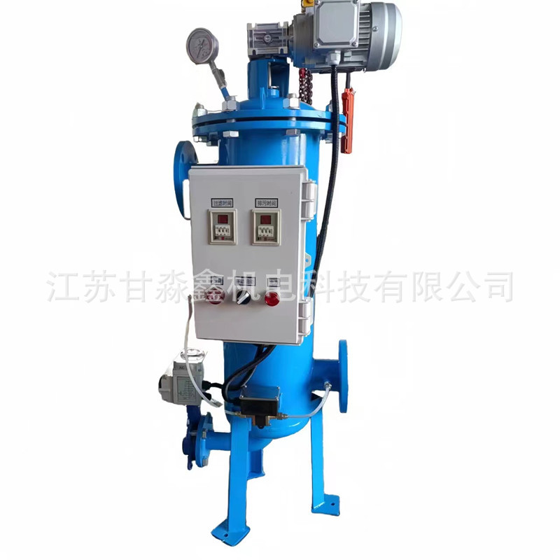 电动刷式全自动自清洗过滤器发电站主机冷却水过滤全自动滤水器