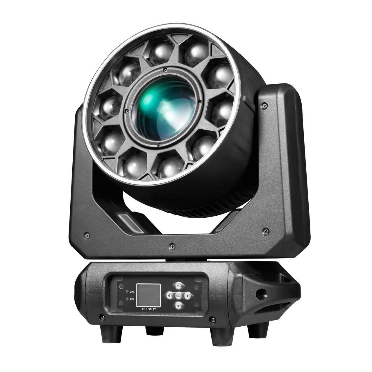 四眼摇头面光灯舞台补光灯射灯DMX512控制冷暖光双色cob舞台灯