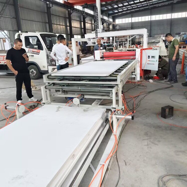 龙门对片复合机设备泡沫板双面过胶贴面机PVC广告板片材覆膜机