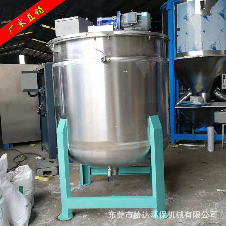 贵阳不锈钢电加热搅拌桶15吨大型液体储料罐耐酸防腐混合机厂家