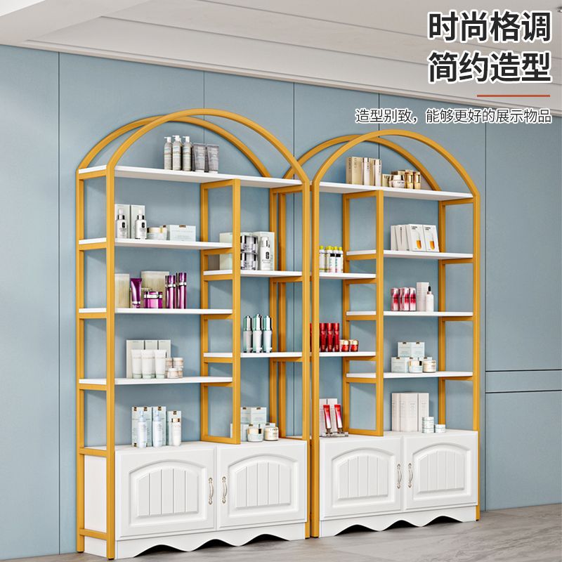 落地多层化妆品展示柜置物架美容院产品展示架摆放架高档收纳货柜