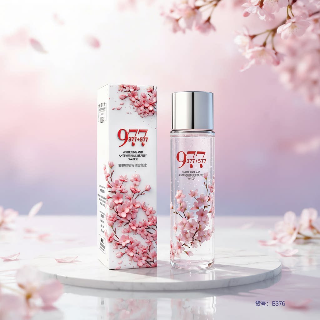 新升级377577烟酰胺熊果苷多重美白抗皱精华水紧致保湿嫩肤爽肤水