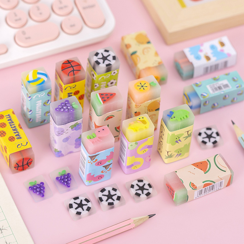 现货速发可爱擦小学生奖励实用小礼品幼儿园全班活动儿童节创意小
