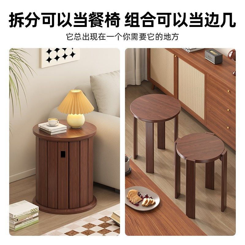 快速发货家用客厅可叠放餐椅现代简约实木凳子茶R几餐桌椅结实耐,住宅家具,矮凳,淘宝优惠券,粉丝福利购,淘宝优惠卷