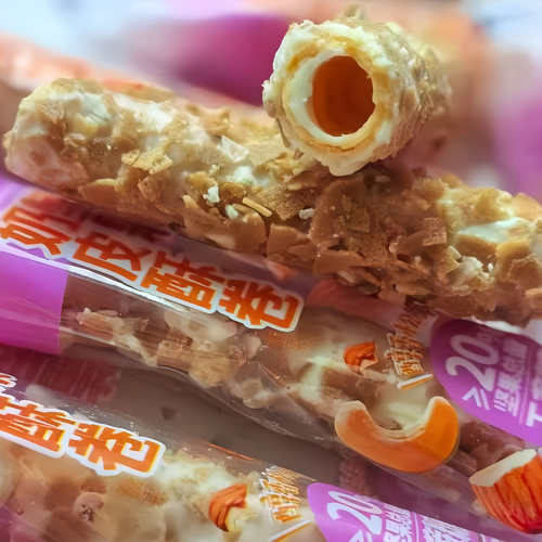 新疆坚果奶皮酥卷无蔗糖500g1袋.