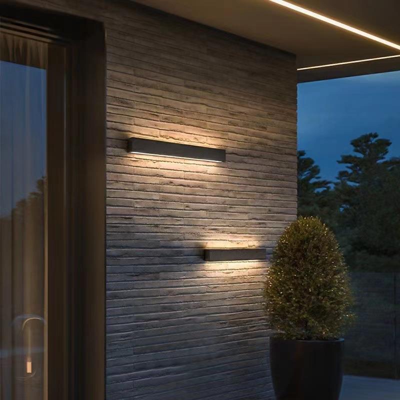 太阳能户外壁灯防水庭院灯楼梯过道外墙门厅入户灯别墅大门壁灯