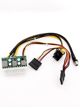 19V24V宽电压输入直插式DCATX120W模块电源转接板板动力之星