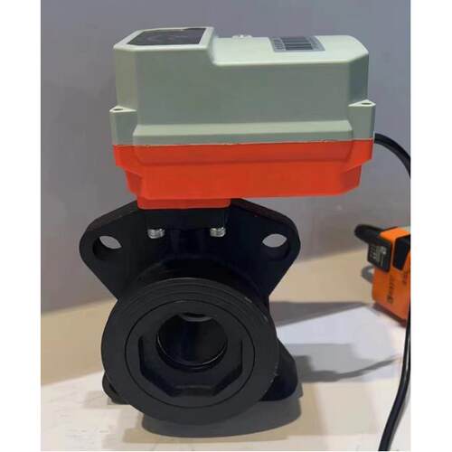 电动调节球阀对夹模拟量0-10V/4-20mA可选带通讯MODBUS两通XCD