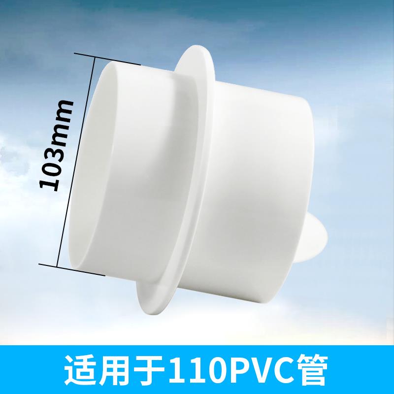新款pvc止回阀单向阀逆止阀dn75 90 110 160排水管防返味管止回
