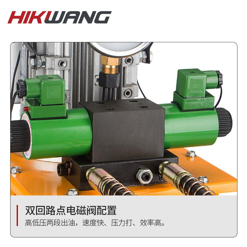 ZCB6-5A泵BZCB6-5-AS6电动液压泵3KW 双电-磁阀脚踏保压回双路油
