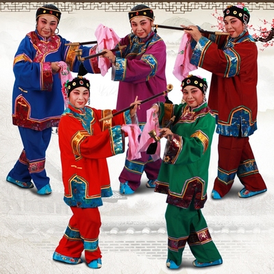 速发彩旦丑婆媒戏衣戏剧婆曲表演舞台演出道具古装影老戏具视太太