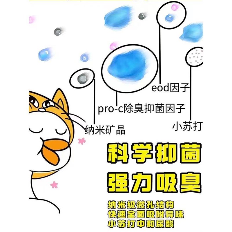 速发iya妮吖豆腐混合猫砂膨润土去味除臭无尘尼亚妮娅猫沙呢吖可