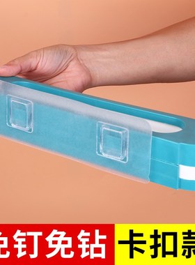 速发摆件家居饰品客鞋进门架子卫生间浴室拖鞋收纳鞋厅免打孔家居