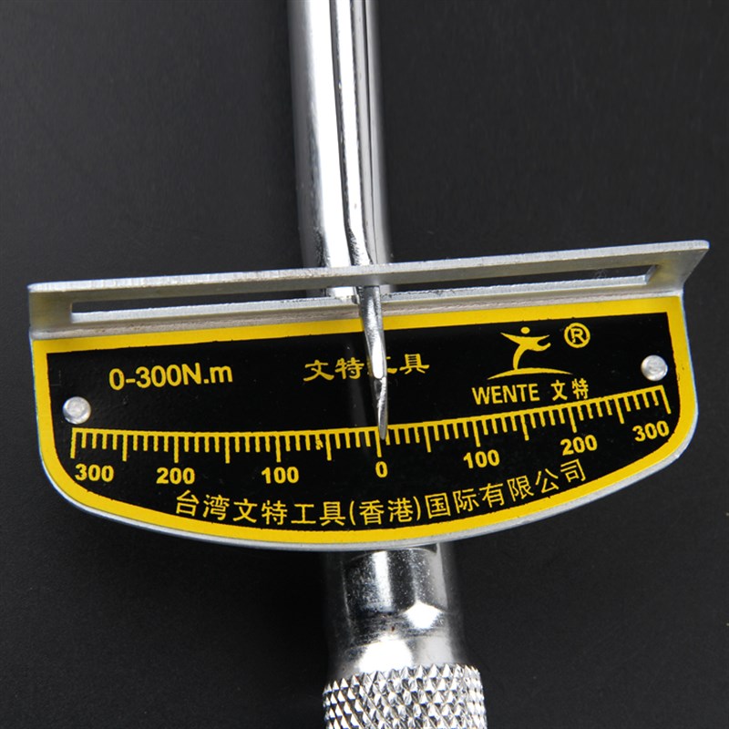 扭力扳手可调式公斤扳子力矩扳手专业指针式扭矩套筒扳Z手汽修工