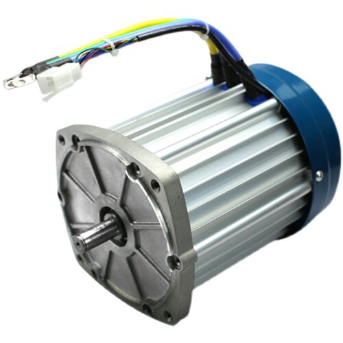 大功率电动三四轮车电机60V72V直流1500W220R0W无刷键槽马达改装