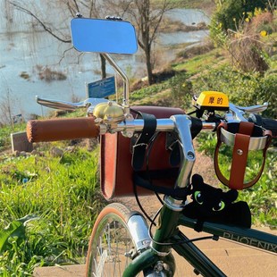 复古自行车头包公路车骑行包山地车把横梁L包折叠车挂包骑行包装
