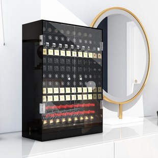 亚克力娇兰口红收纳盒高级感唇釉展示架防尘斜插式精Y致大容量置