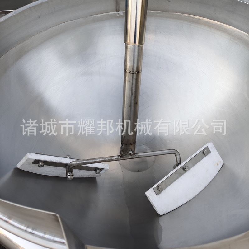 全自动行星搅拌炒锅 火锅汤底辣椒酱炒料机 中央厨房商用炒菜机