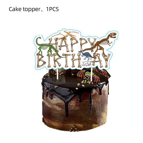 Peralatan Makan Sekali Pakai Bertema Arkeologi Fosil Dinosau