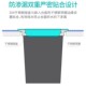 塑料垃圾桶内嵌式 入墙式 镶入式 式 洗手台 暗装 极速不锈钢摇盖嵌入式