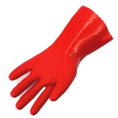 洗衣加绒手套保暖洗碗家务女耐用加厚防水保暖一体带绒胶皮清洁男