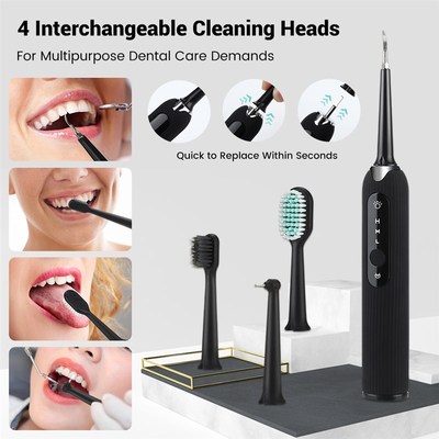 极速Sonic Electric Dental Calculus Remover Tartar Plaque Sta