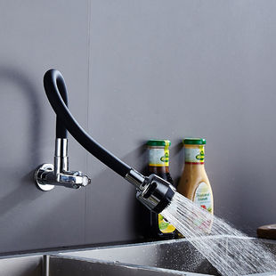 copper 极速Kitchen vegetable rotatable universal wall type
